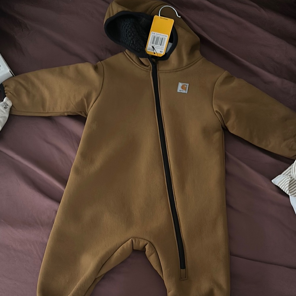 Carhartt Brown Kids One Piece